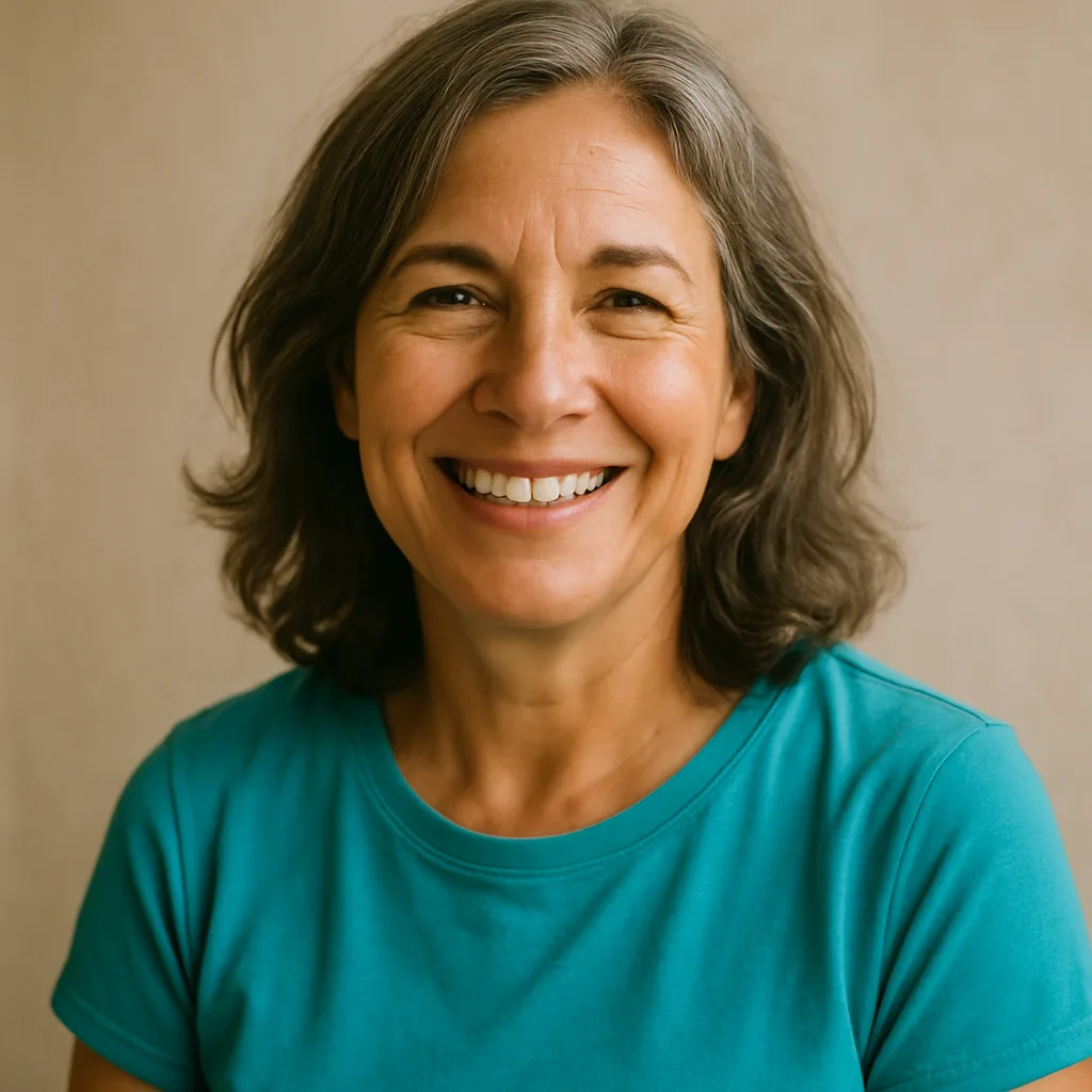 Smiling woman in her 50s — member of The Cornwall Dating Site