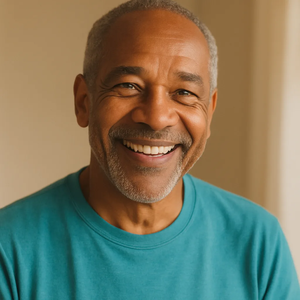 Smiling man in his 60s — member of The Cornwall Dating Site
